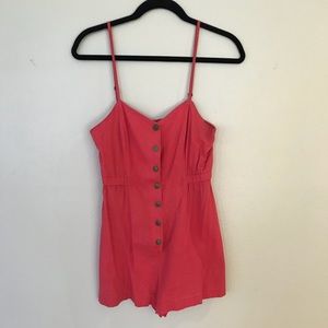 Urban Outfitters Red Romper